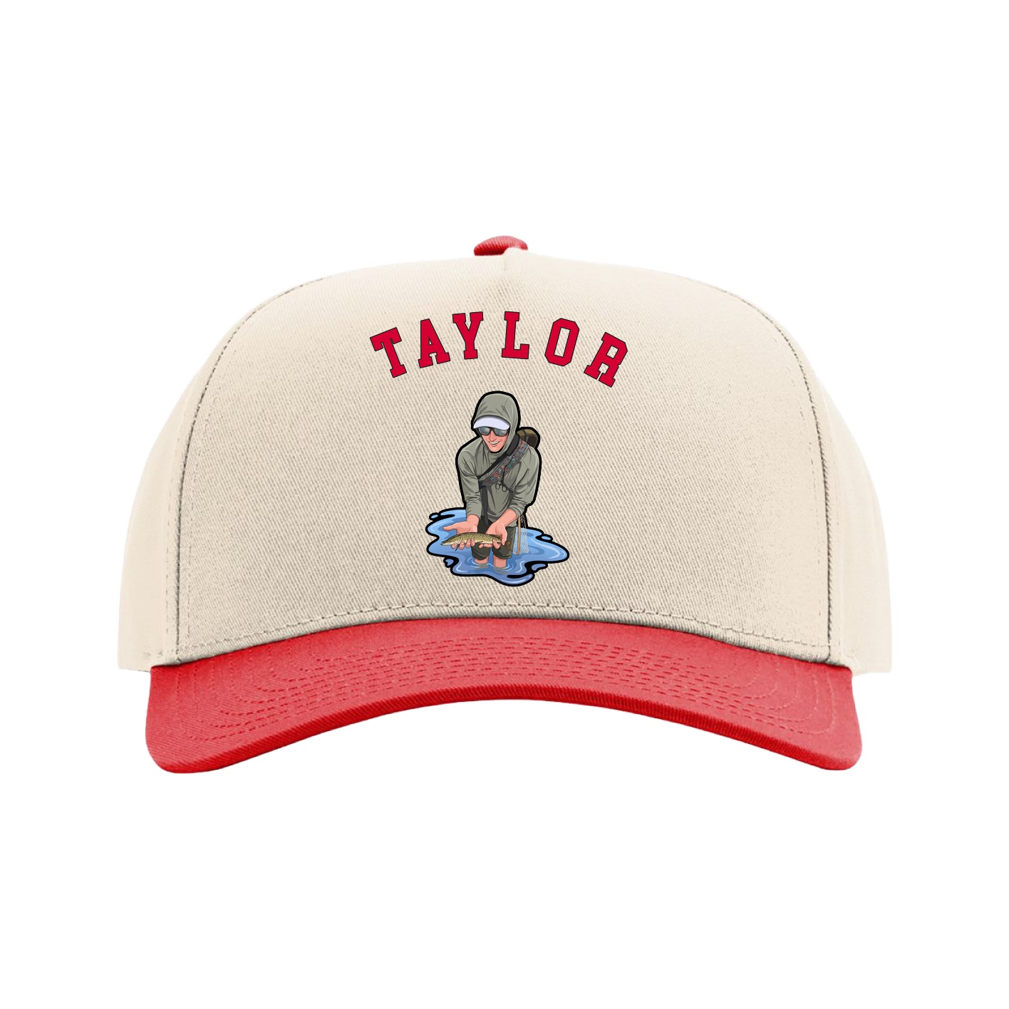 Full Fabric Five-Panel Champ Cap