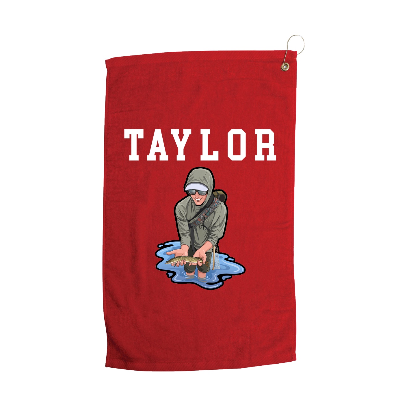 Golf Towel — Shirsey in Red