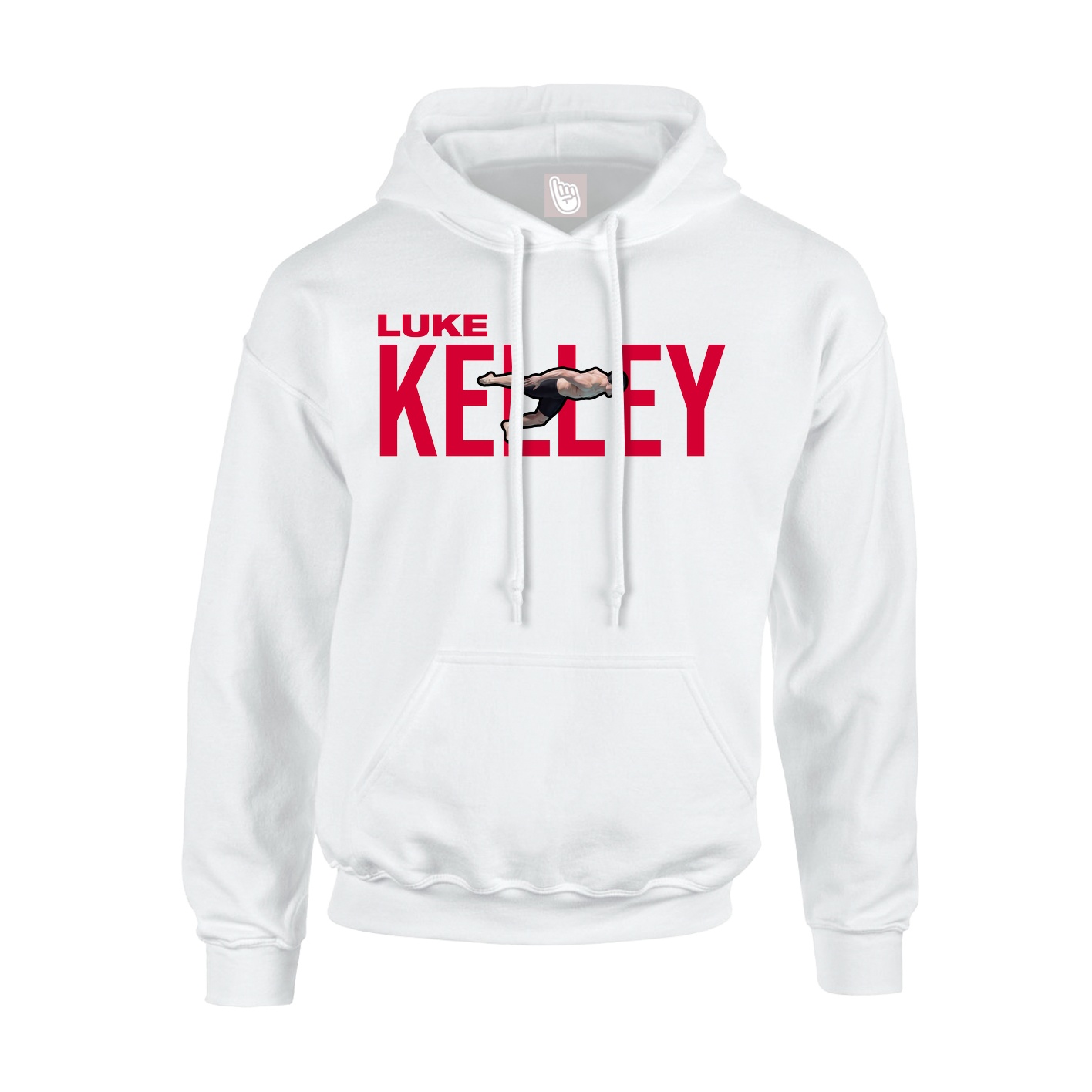 Hoodie — Player Name in White