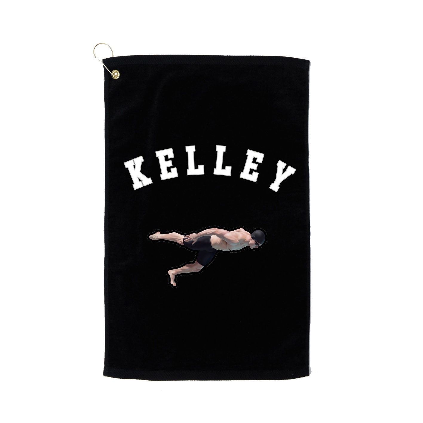 Golf Towel — Shirsey Arch in Black