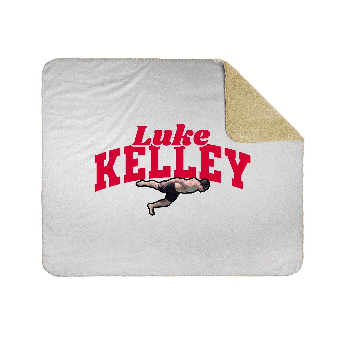 Throw Blanket — Signature Arch in White