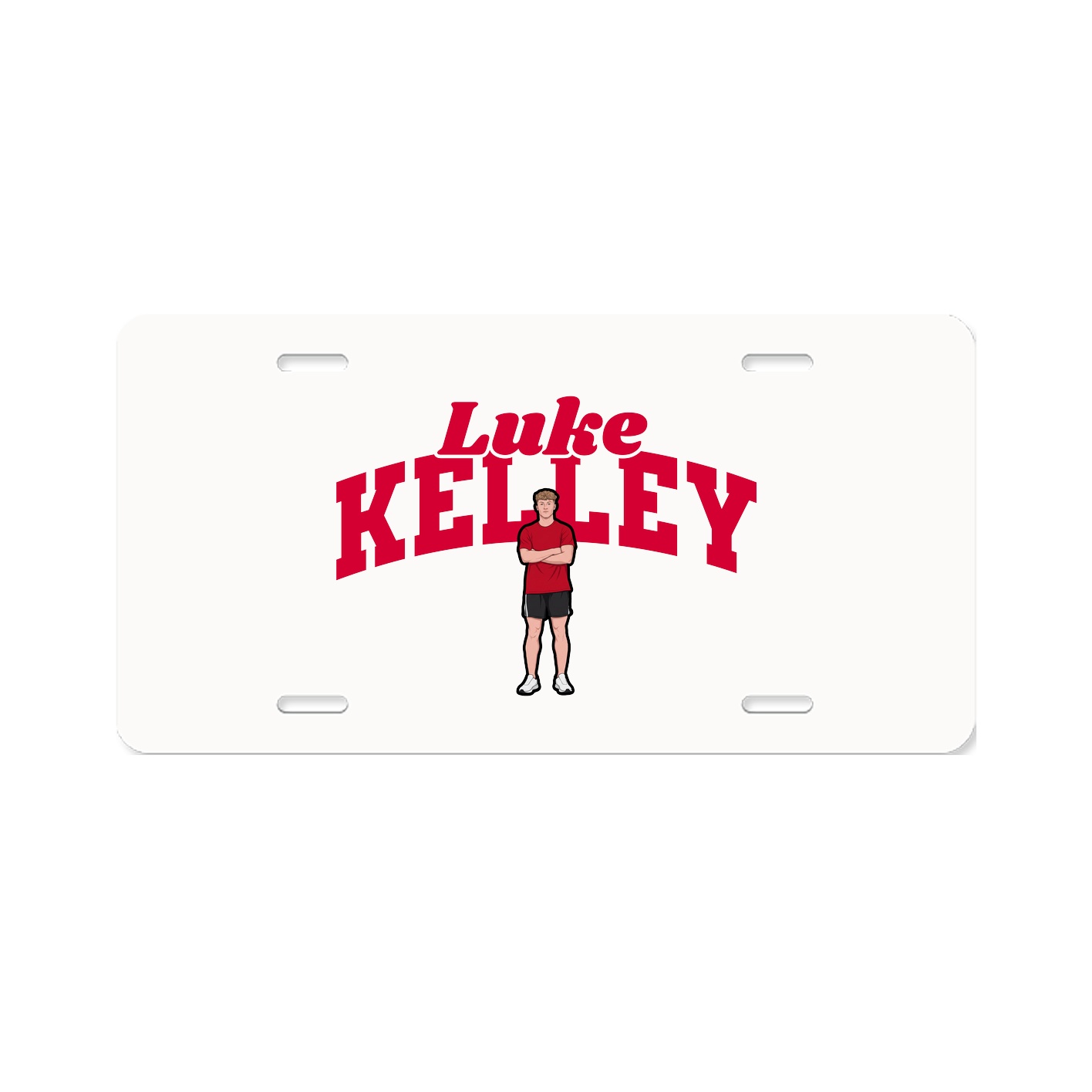 License Plate — Signature Arch in Classic