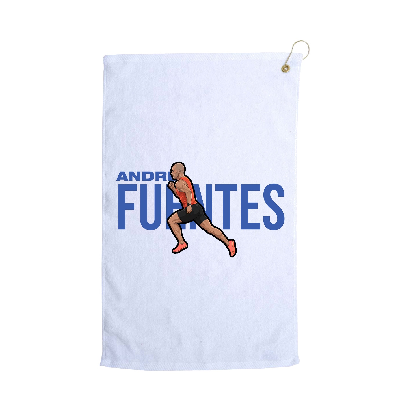 Golf Towel — Player Name in White