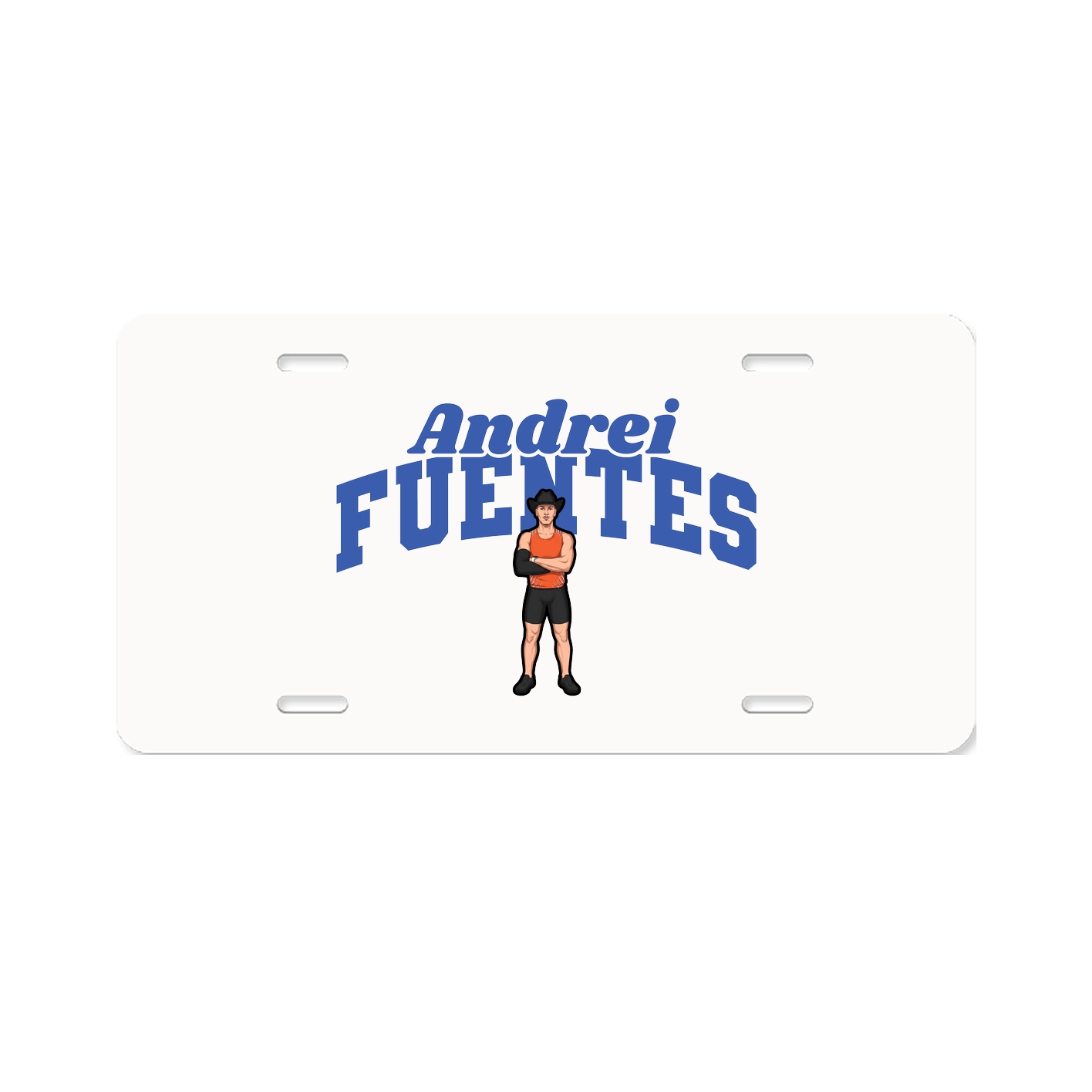 License Plate — Signature Arch in Classic