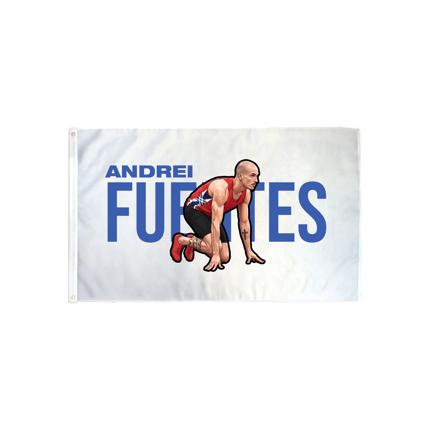 3x5 Flag — Player Name in Classic