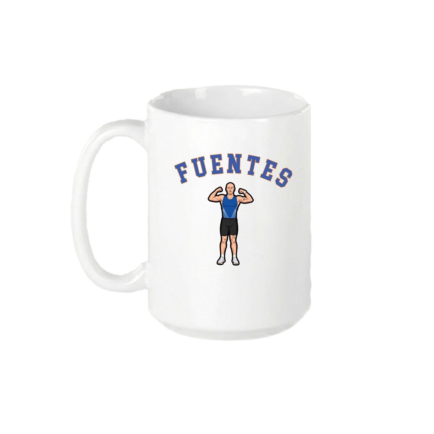 15oz Coffee Mug — Shirsey Arch in White