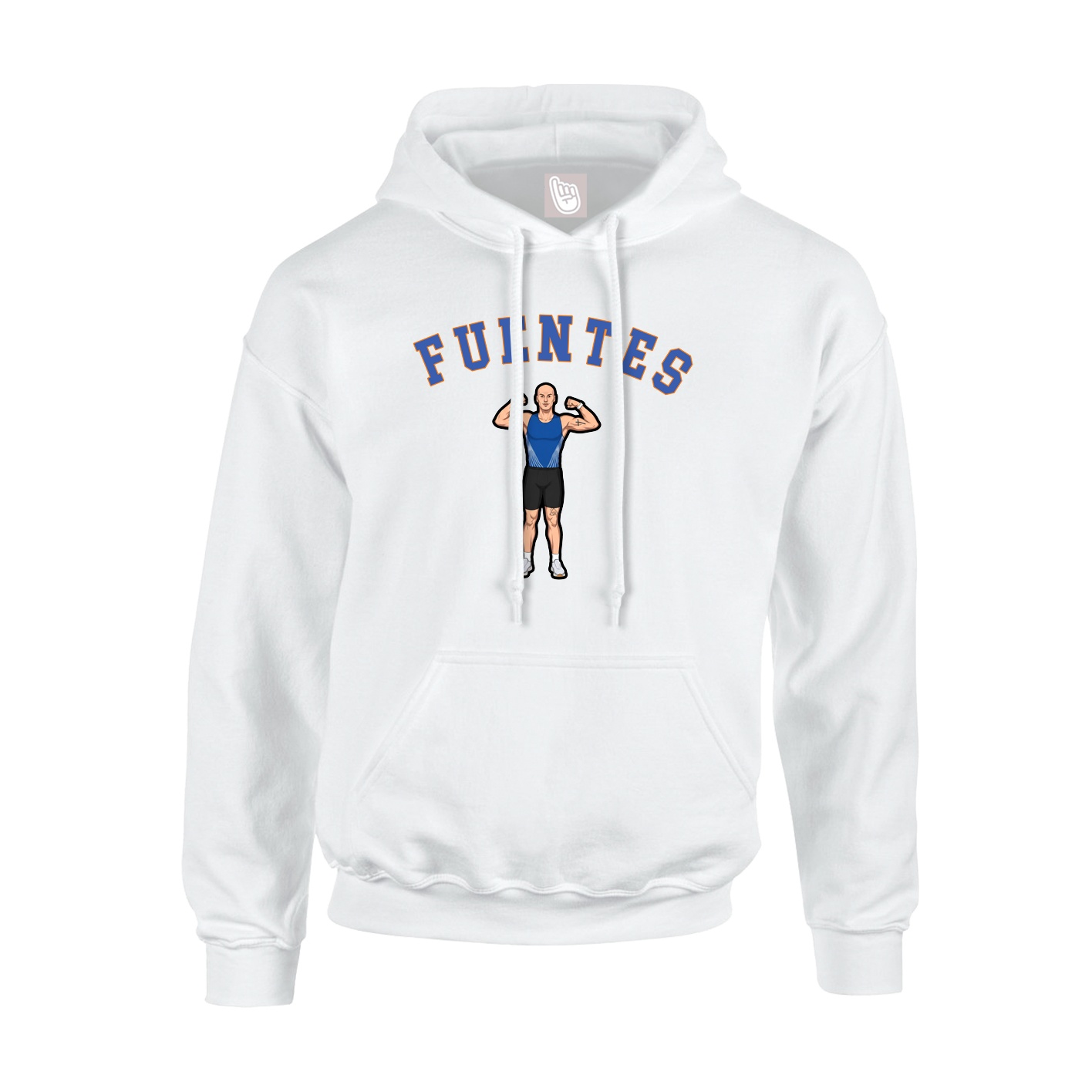 Hoodie — Shirsey Arch in White