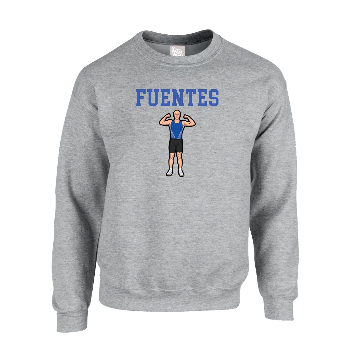 Fleece Crew — Shirsey in Grey