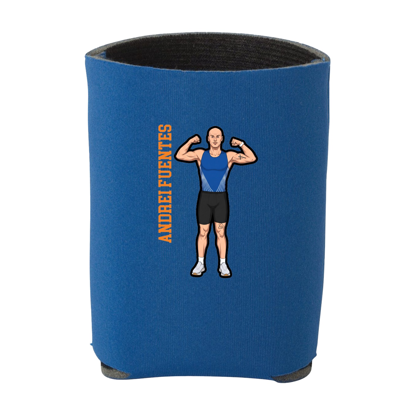 Can Holder — Name Vertical in Royal