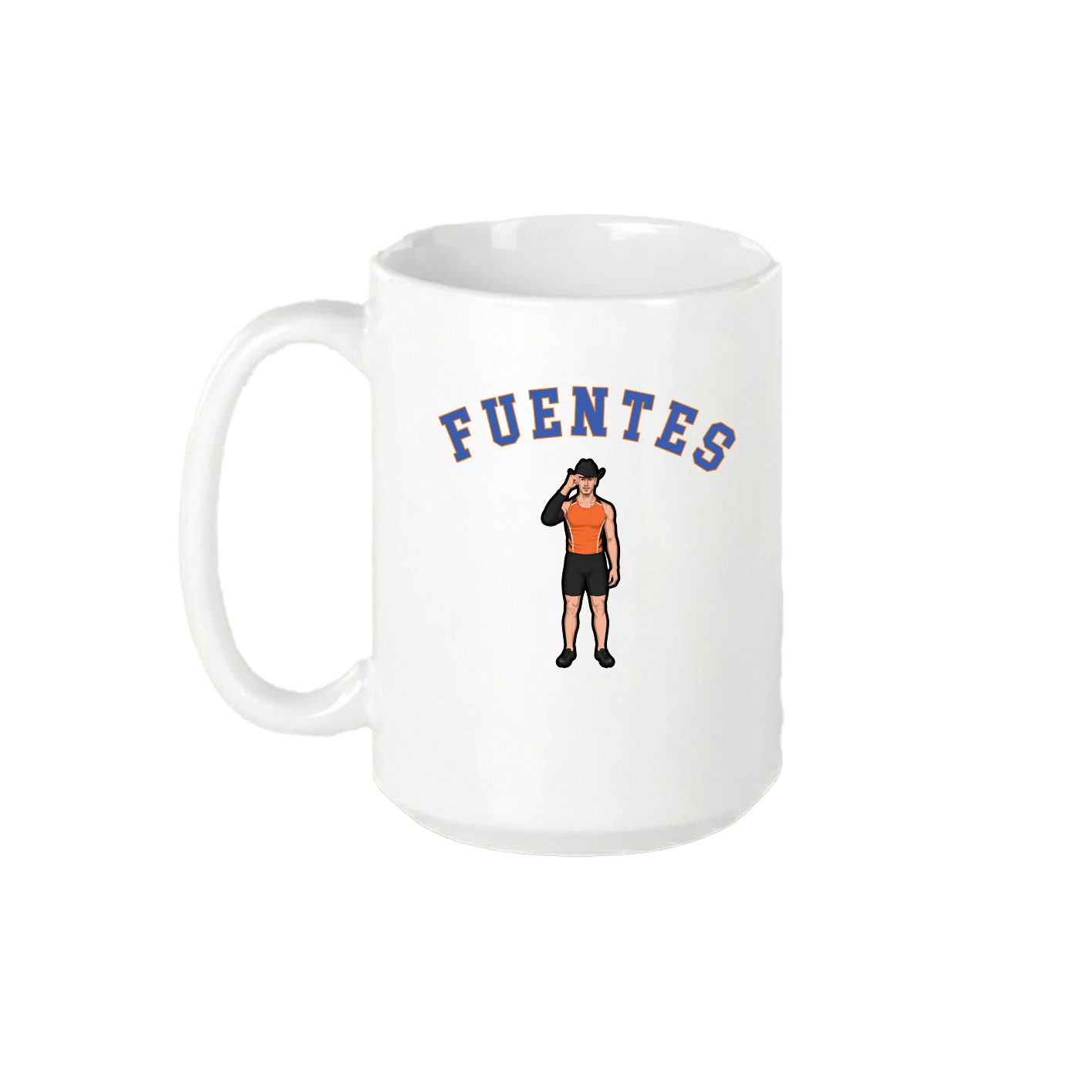 15oz Coffee Mug — Shirsey Arch in White