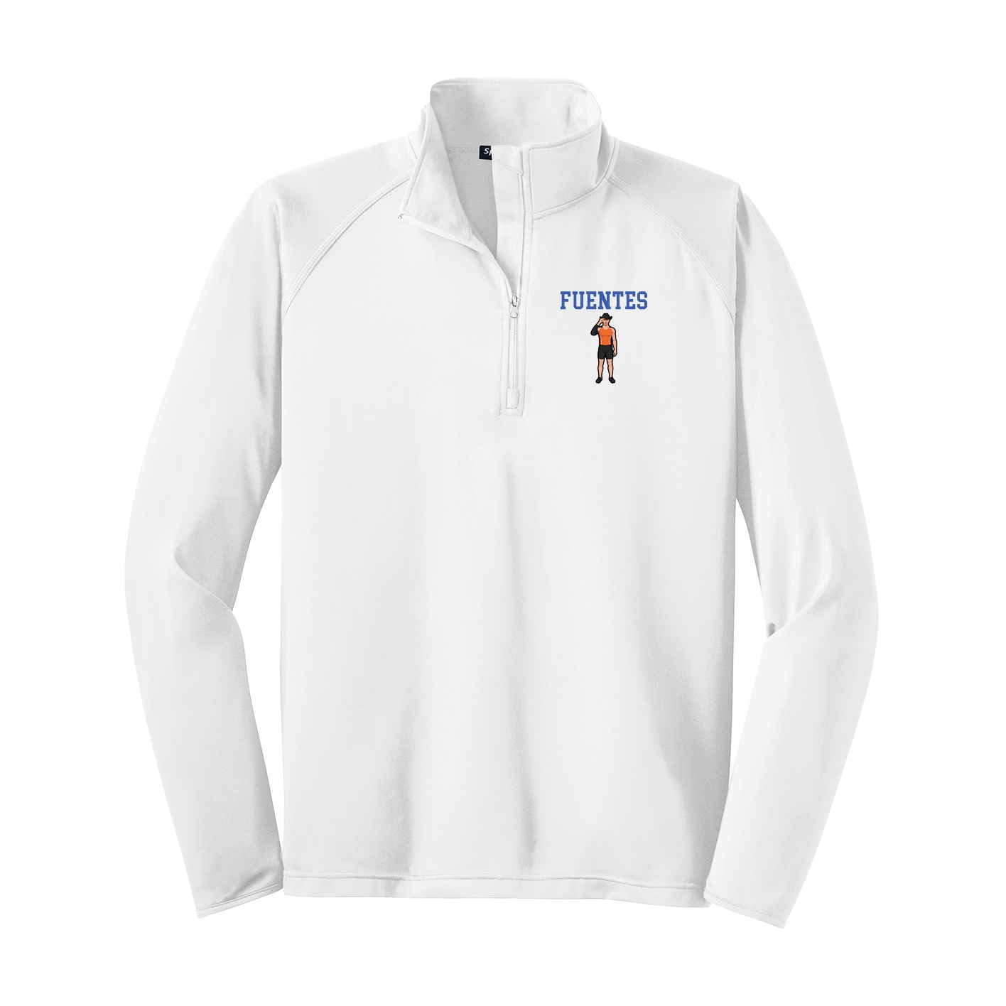 Q-Zip Pullover — Shirsey in White