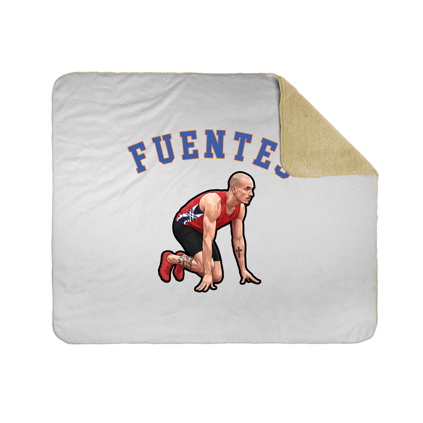 Throw Blanket — Shirsey Arch in White