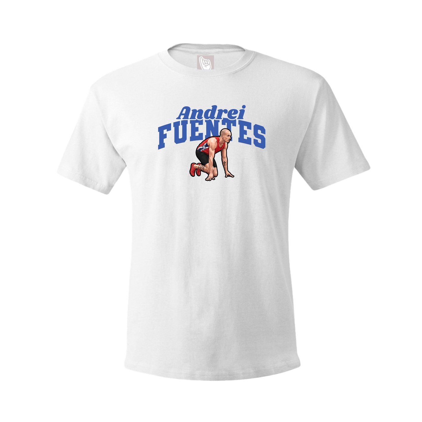 Youth Tee — Signature Arch in White