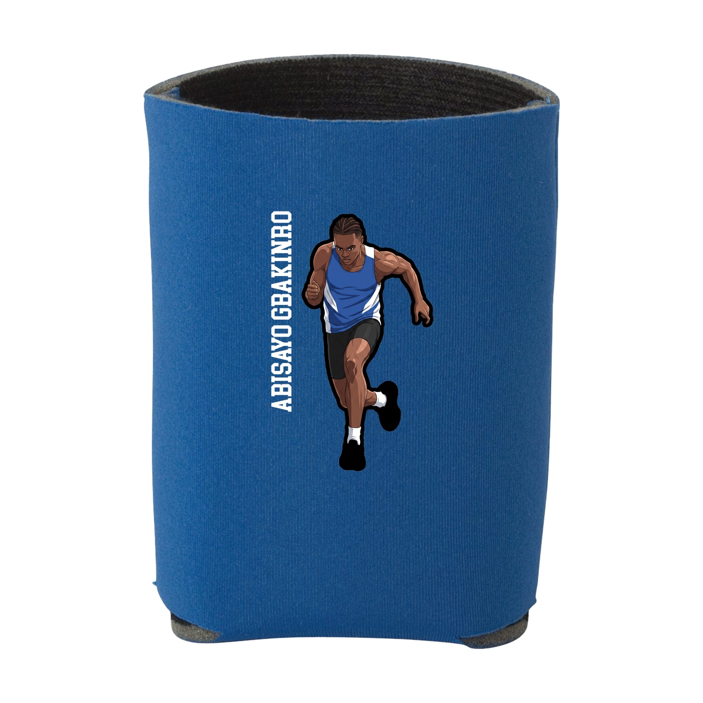 Can Holder — Name Vertical in Royal