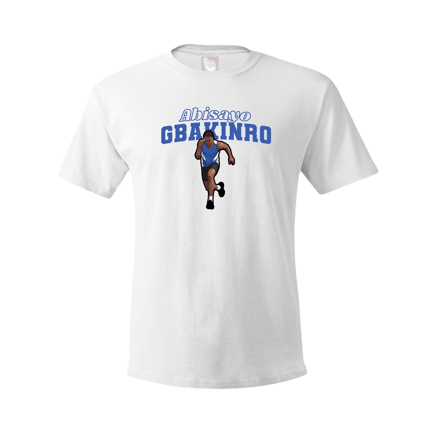 Tee — Name Arch in White