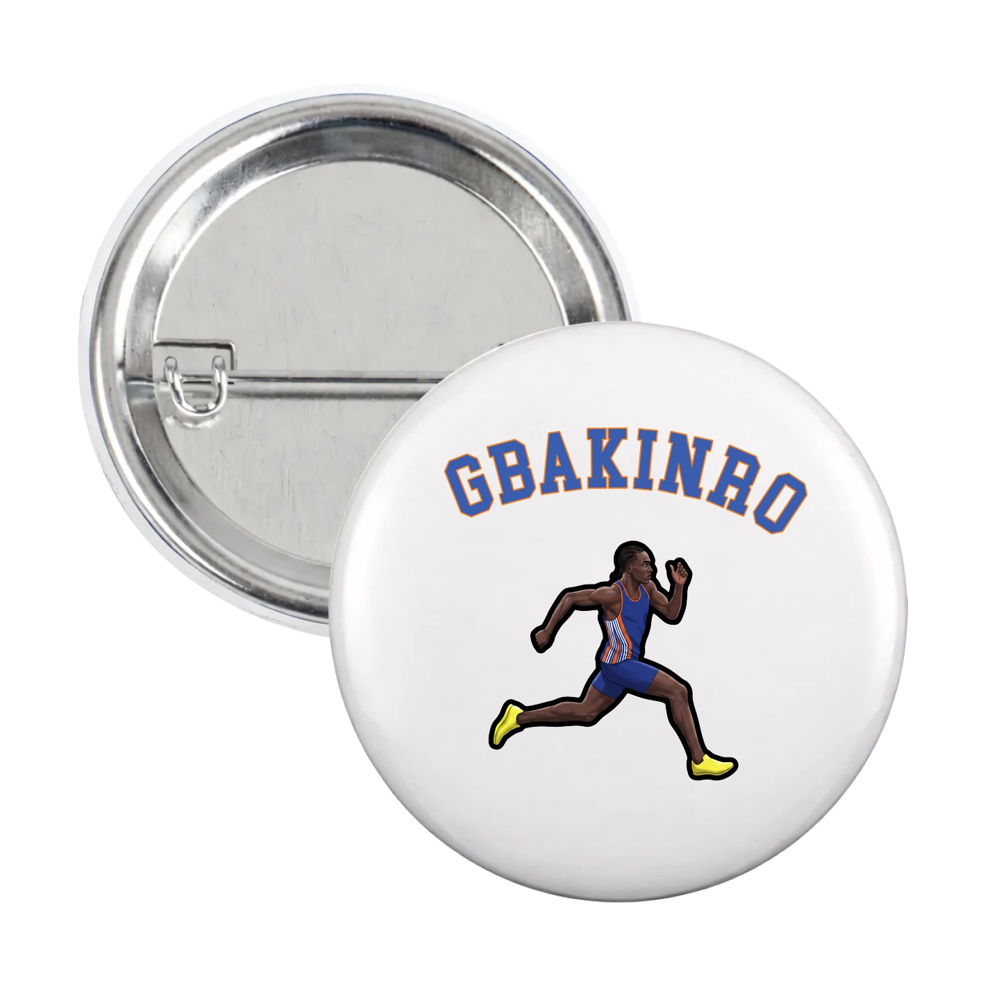 Game Day Button — Shirsey Arch in White