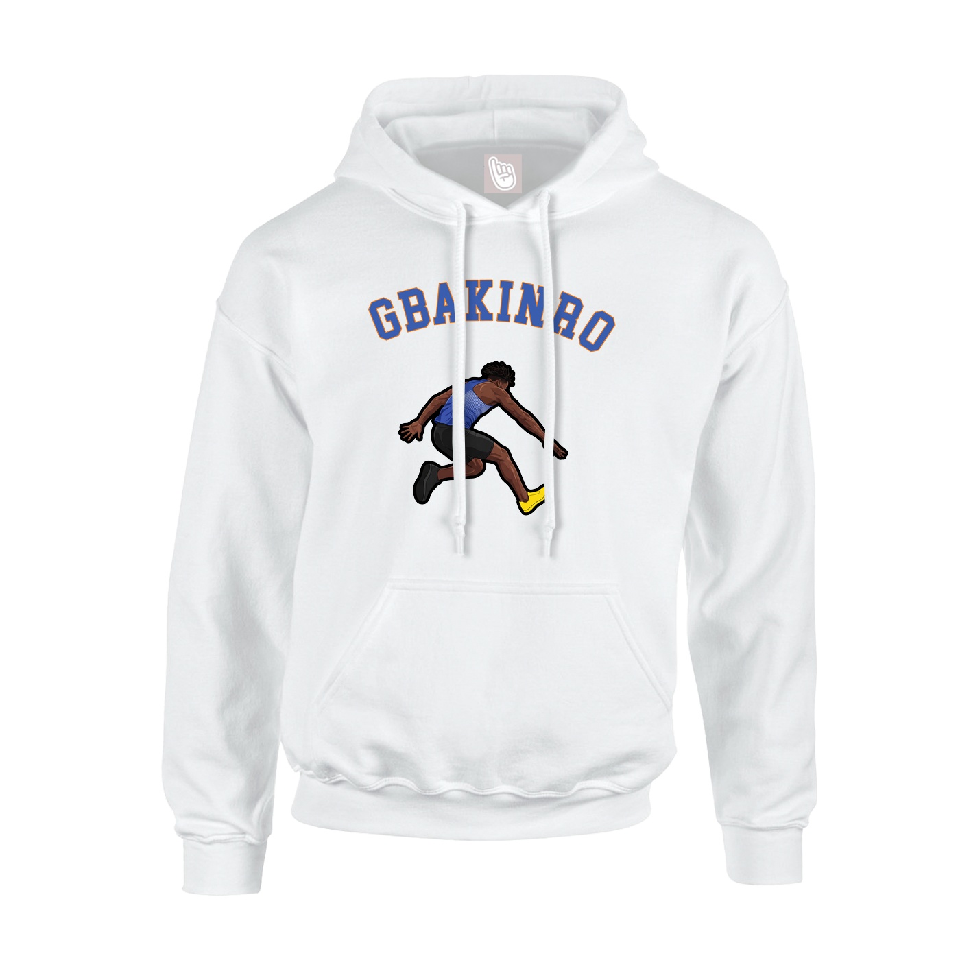 Hoodie — Shirsey Arch in White