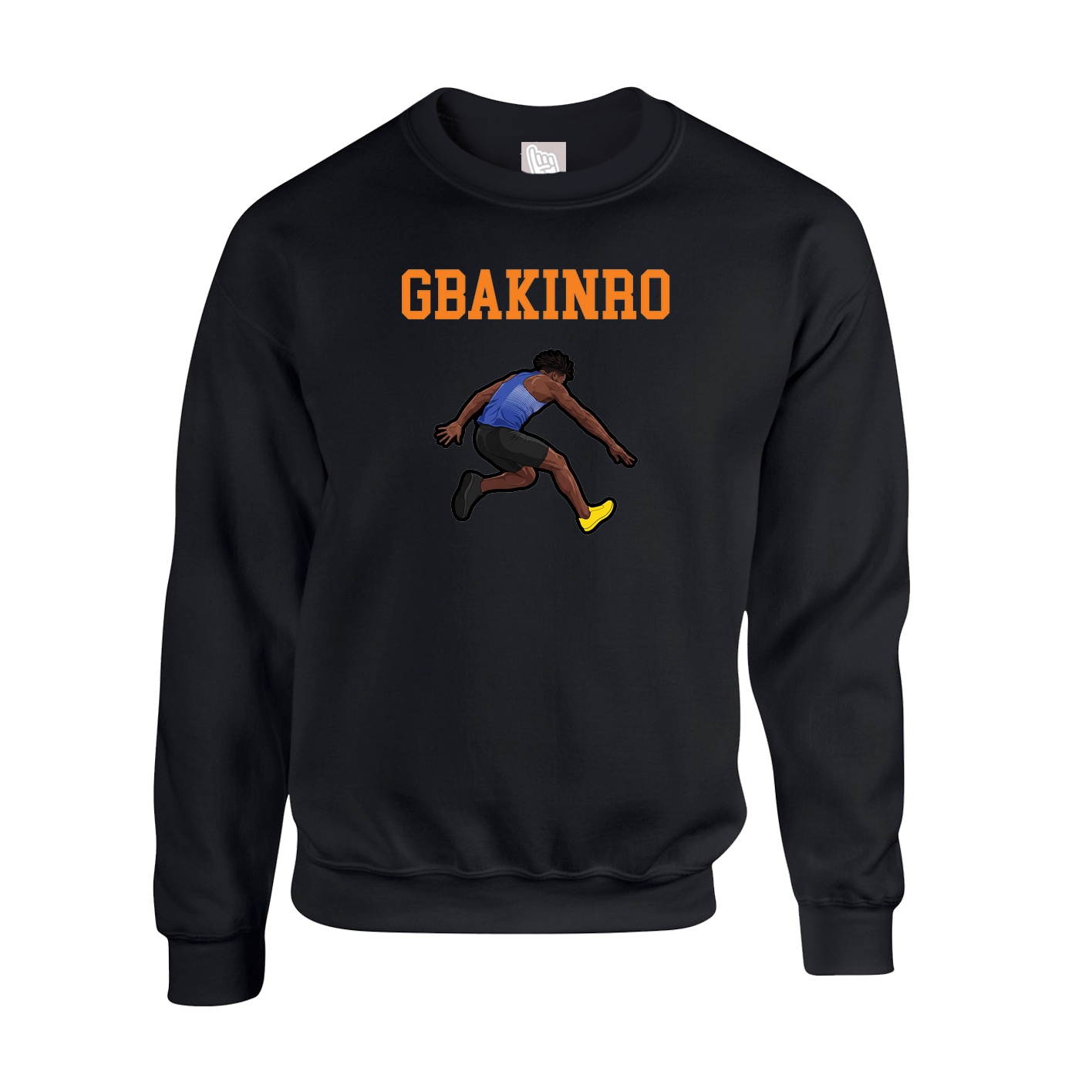 Fleece Crew — Shirsey in Black