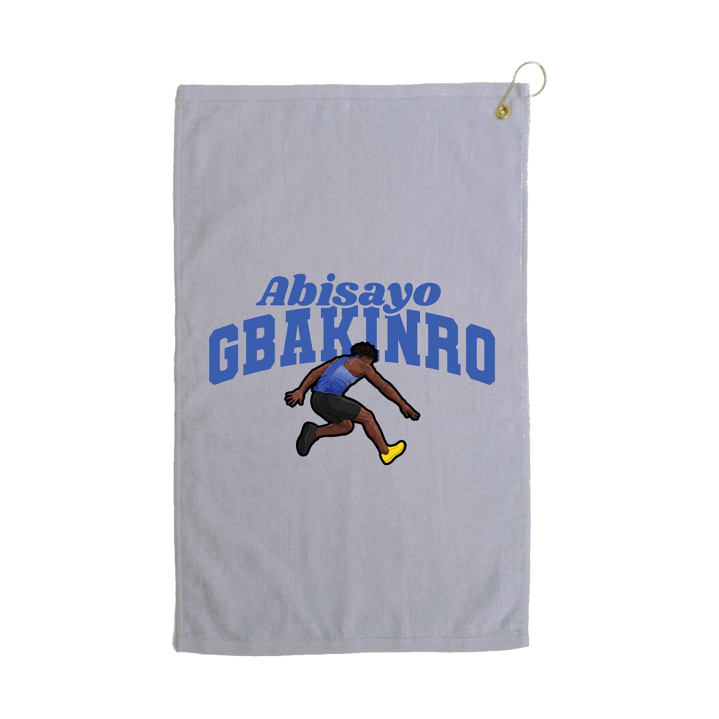 Golf Towel — Signature Arch in Grey