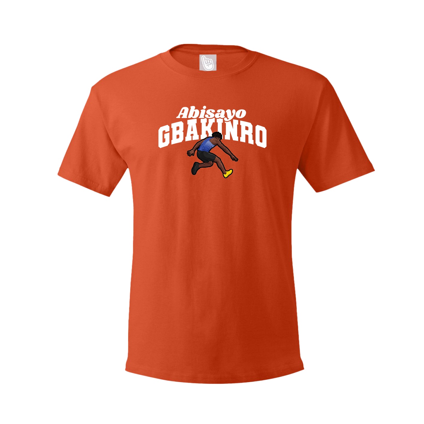 Youth Tee — Signature Arch in Orange