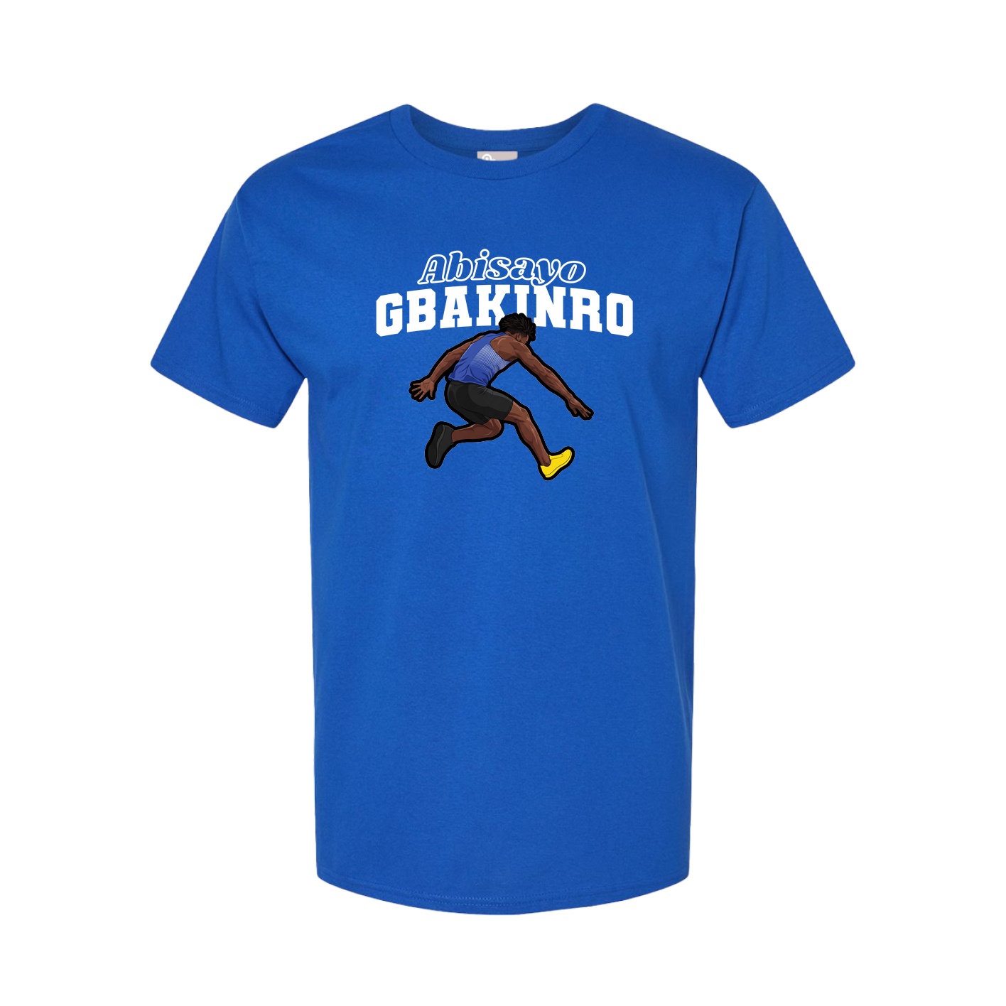 Tee — Name Arch in Royal