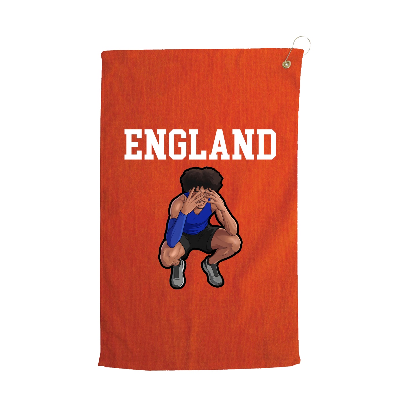 Golf Towel — Shirsey in Orange