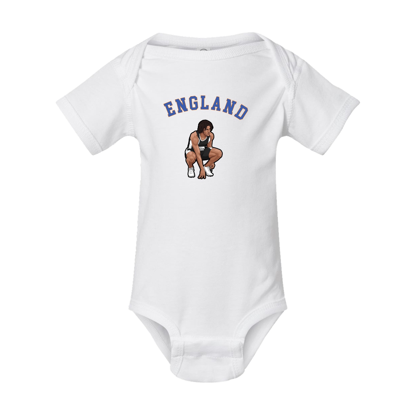 Baby Onesie — Shirsey Arch in White