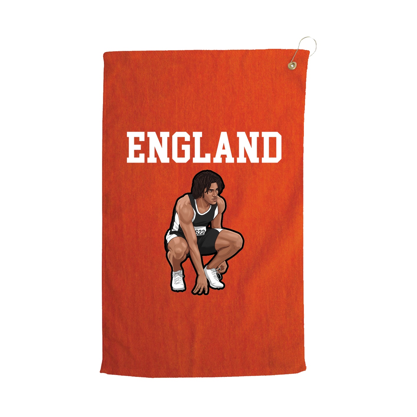 Golf Towel — Shirsey in Orange