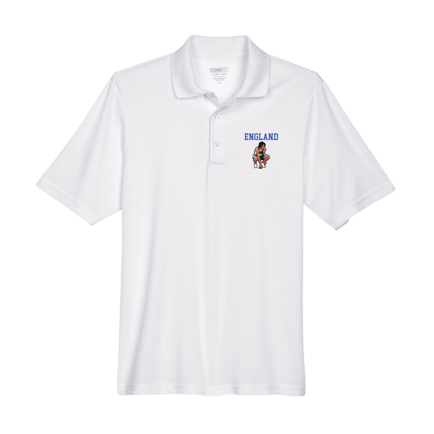 Performance Polo — Shirsey in White
