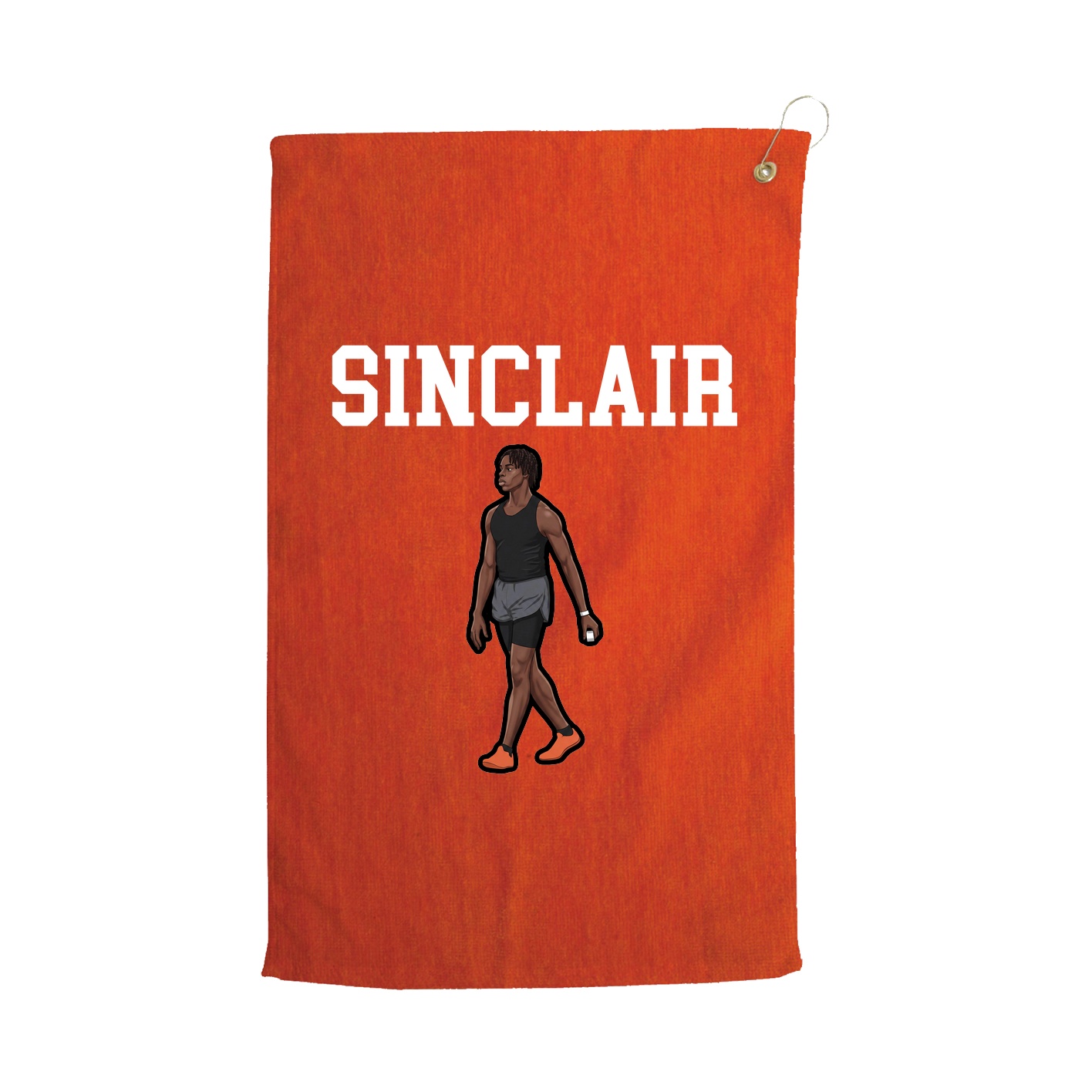 Golf Towel — Shirsey in Orange