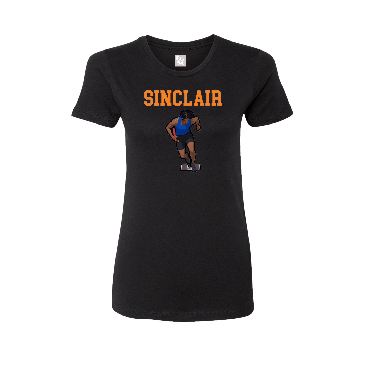 Fitted Women's Tee — Shirsey in Black