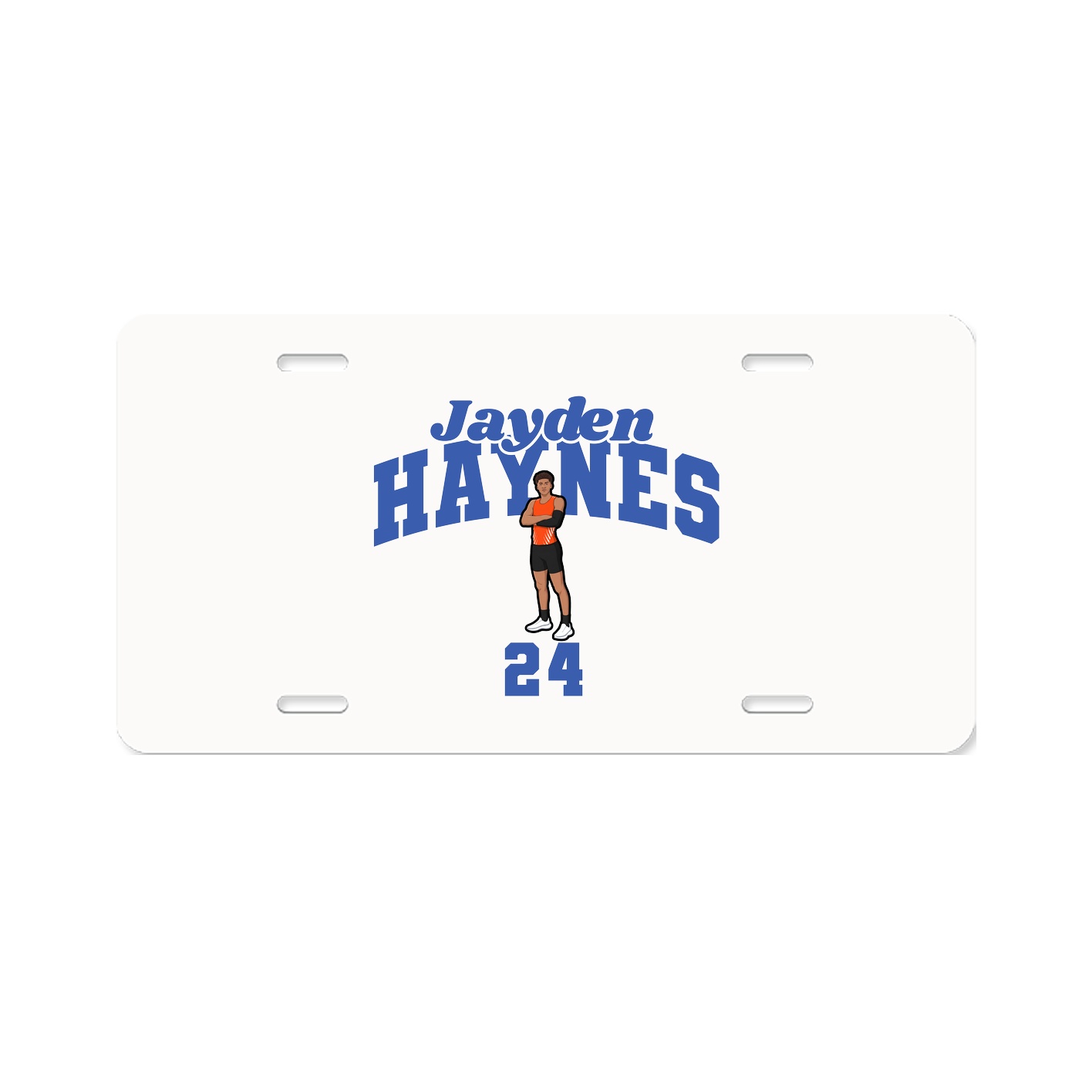 License Plate — Signature Arch in Classic