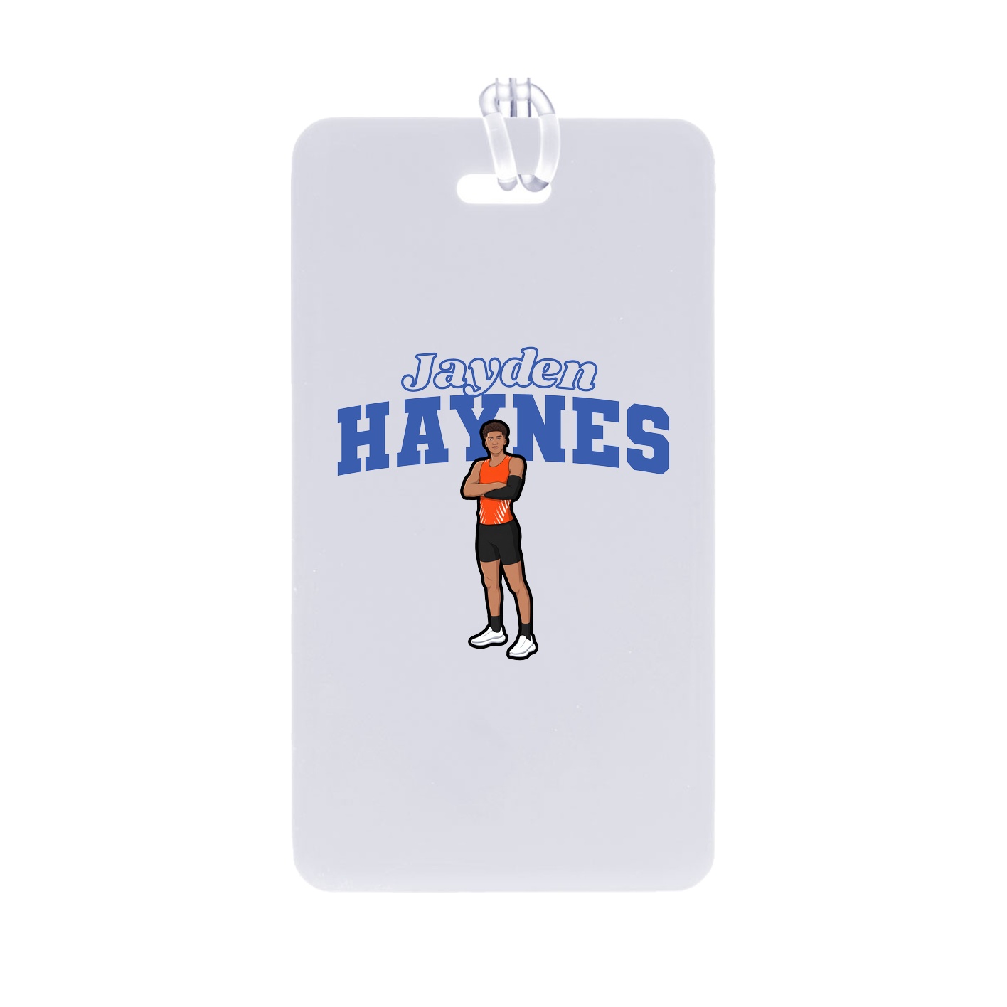 Bag Tag — Name Arch in Classic