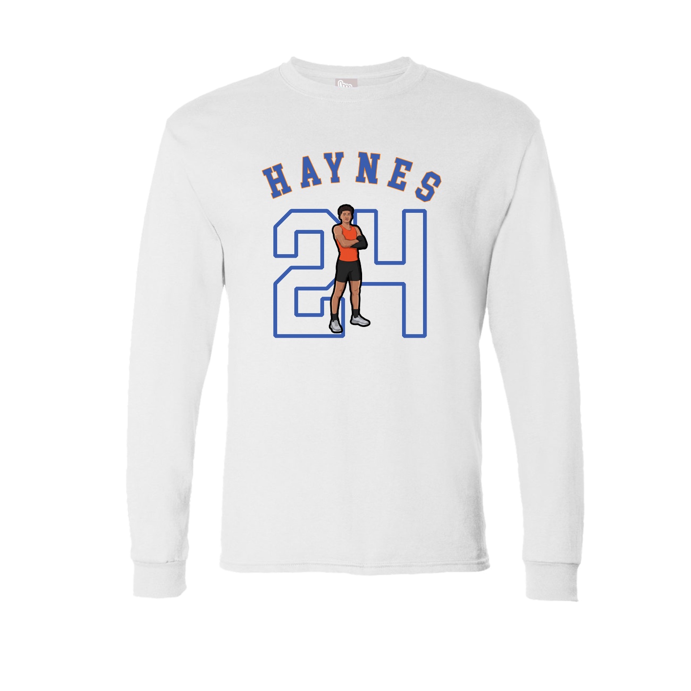 Long Sleeve Tee — Shirsey Arch in White