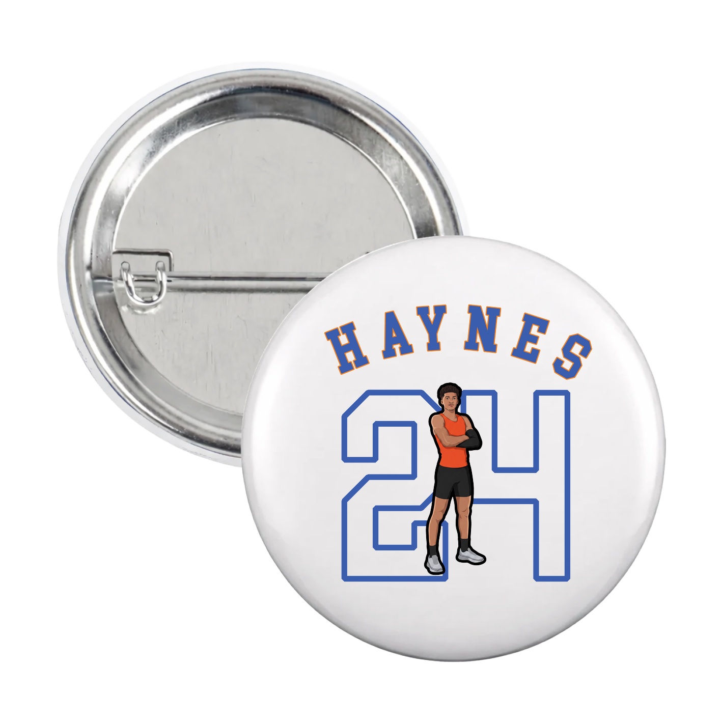 Game Day Button — Shirsey Arch in White