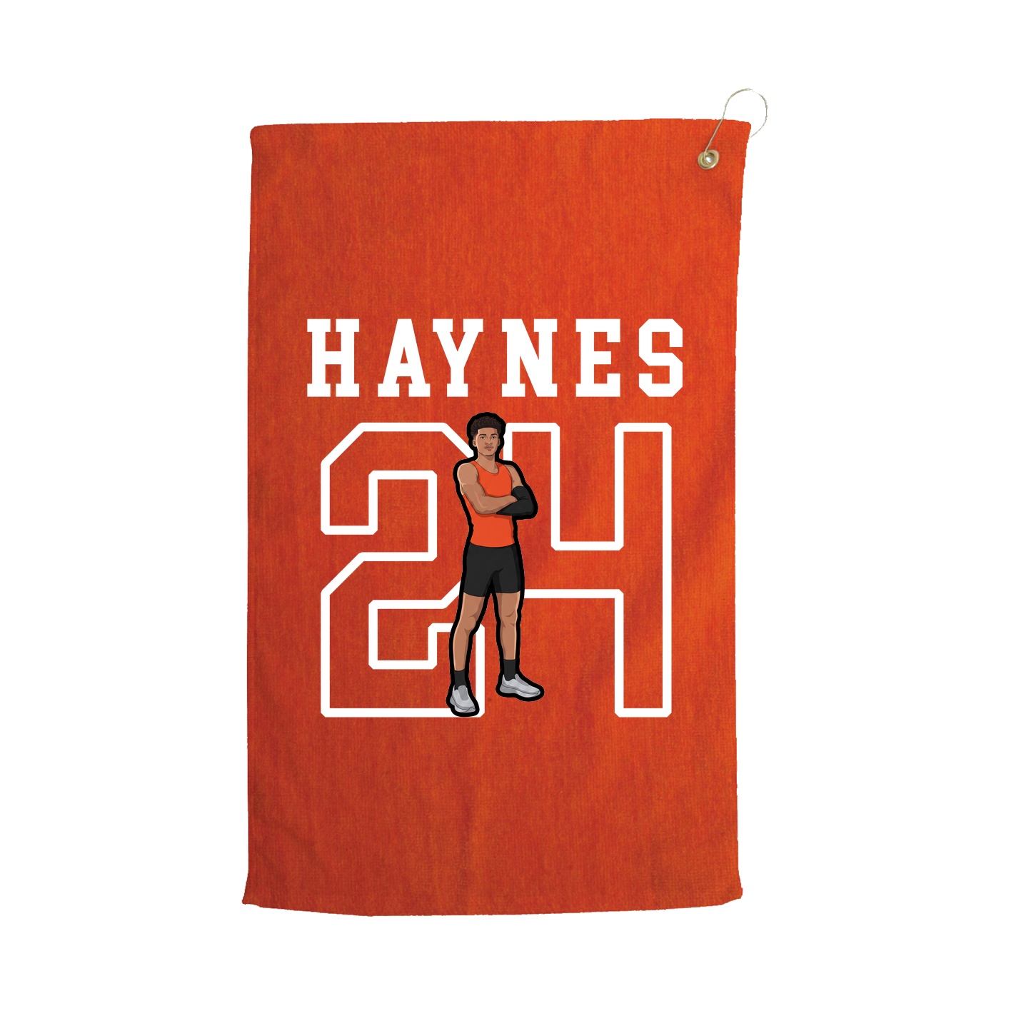 Golf Towel — Shirsey in Orange