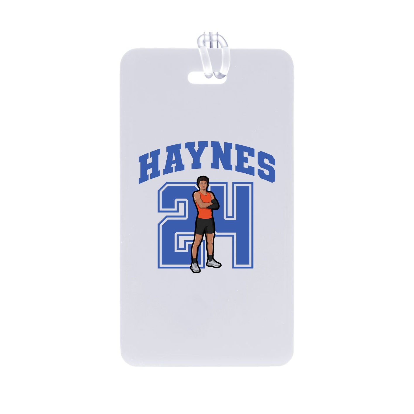 Bag Tag — Number in Classic