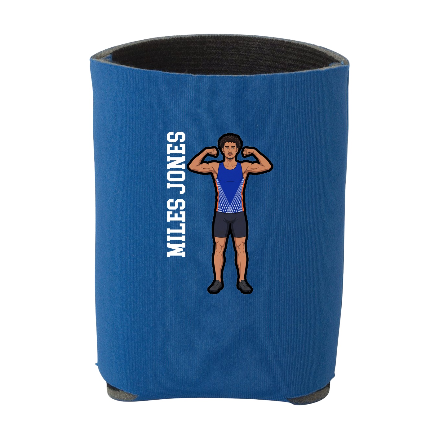 Can Holder — Name Vertical in Royal