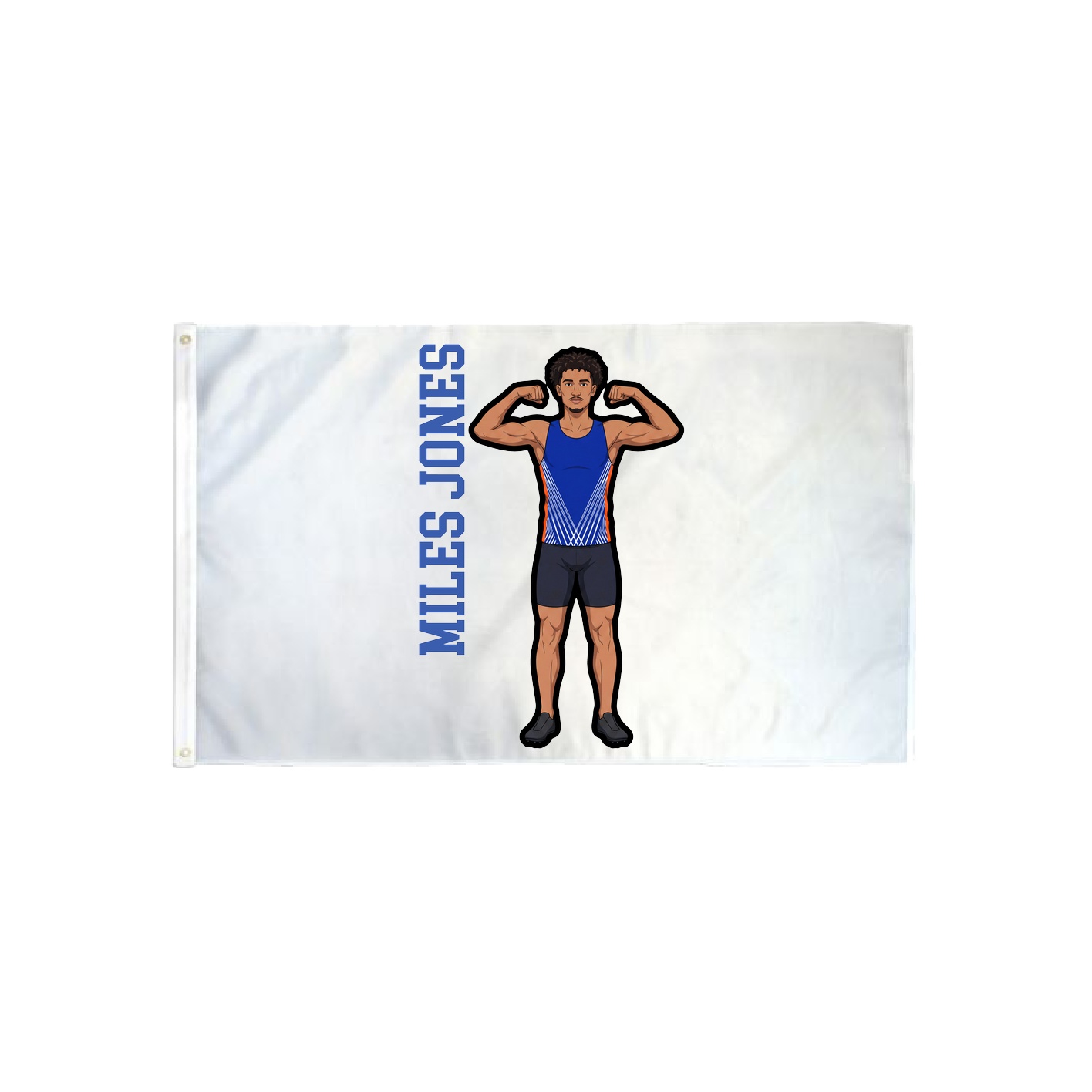 3x5 Flag — Name Vertical in Classic
