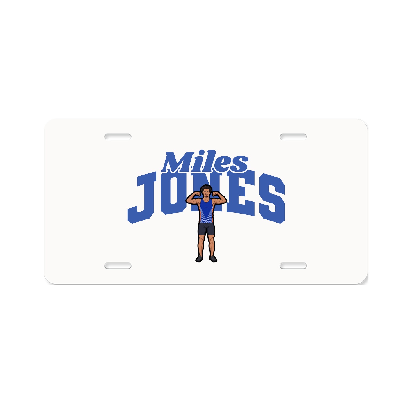 License Plate — Signature Arch in Classic