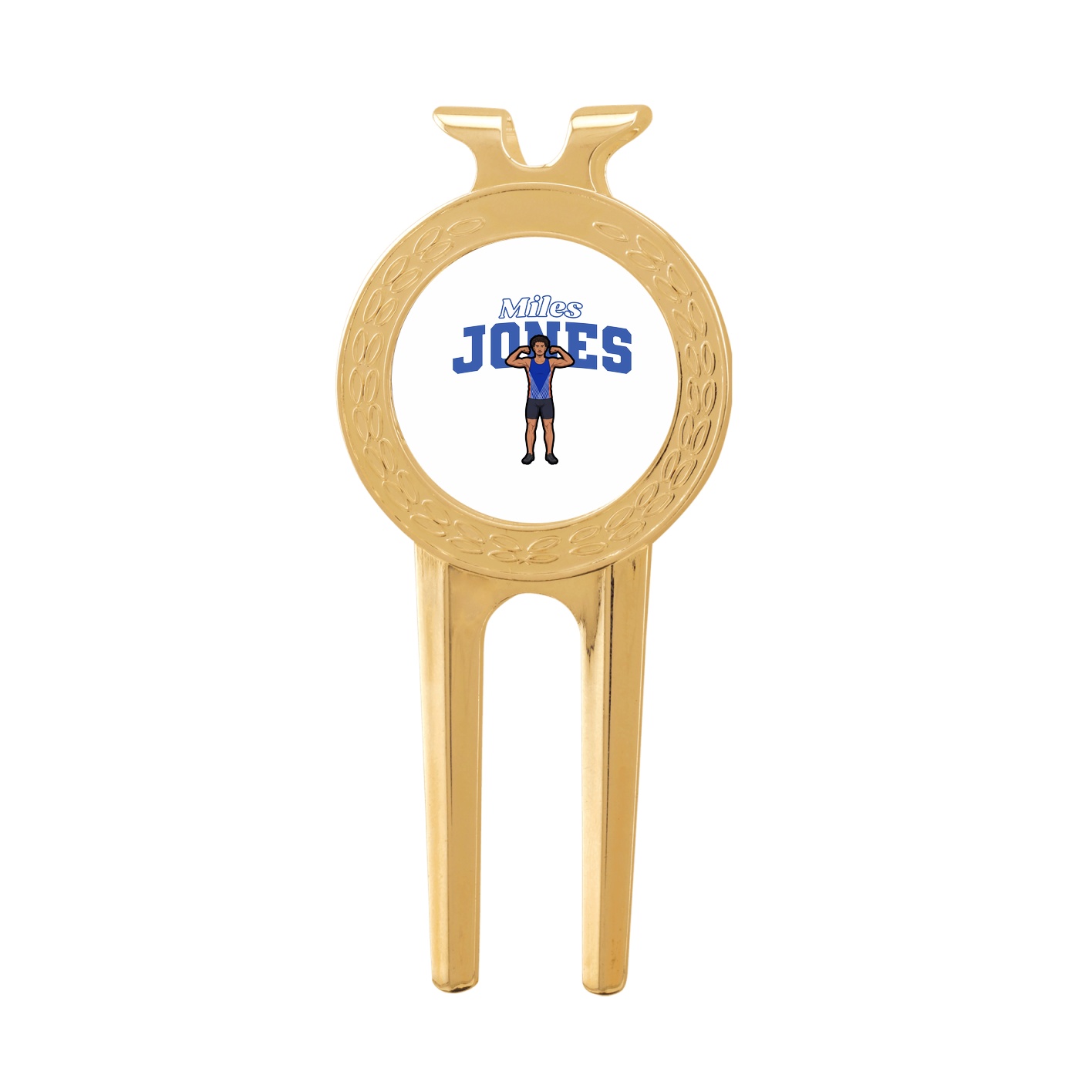Divot Tool with Ball Marker — Name Arch in Classic