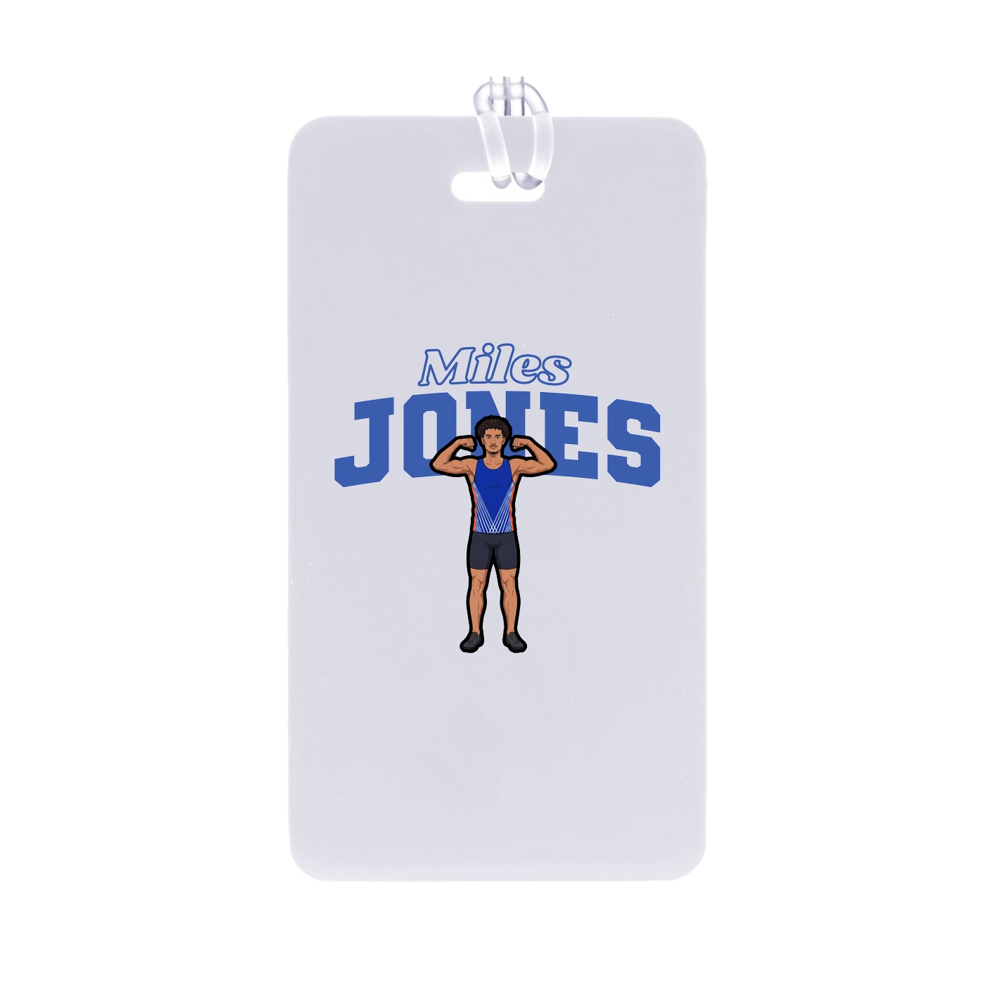 Bag Tag — Name Arch in Classic