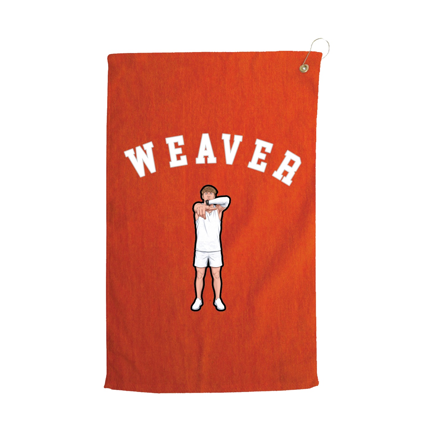 Golf Towel — Shirsey Arch in Orange