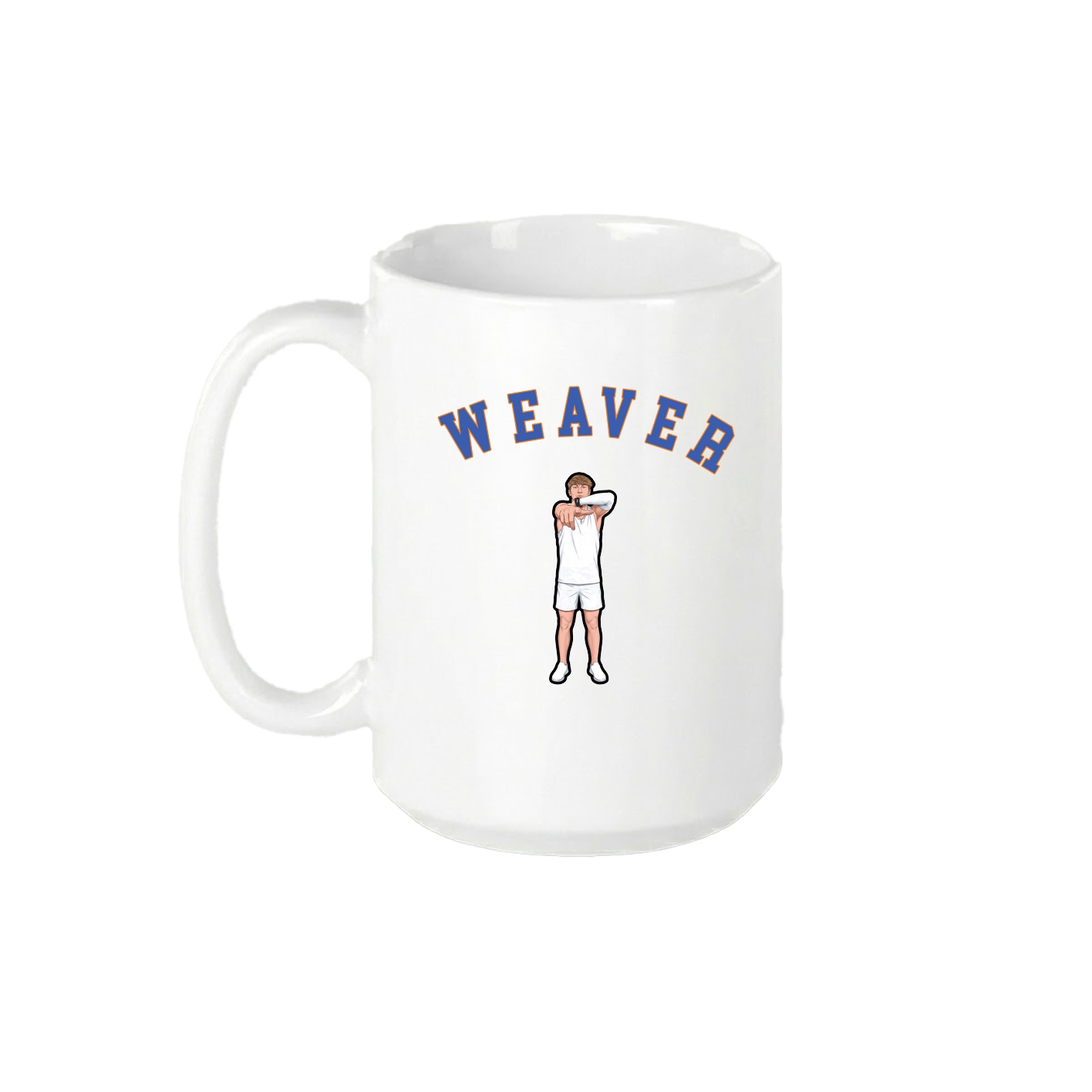 15oz Coffee Mug — Shirsey Arch in White