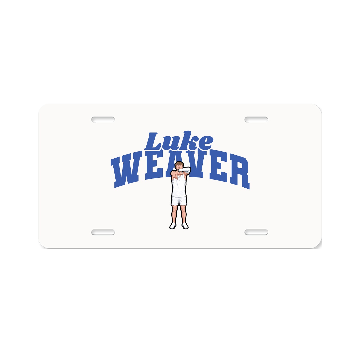 License Plate — Signature Arch in Classic