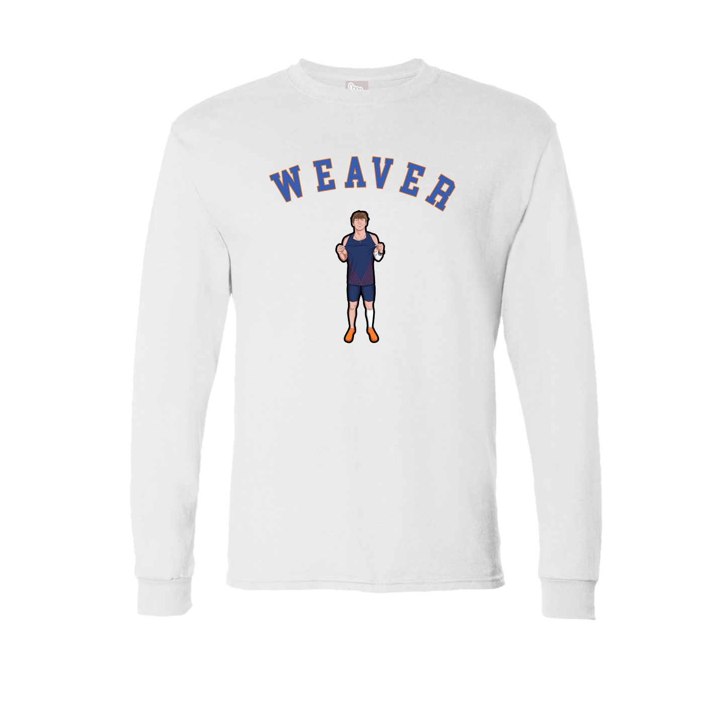 Long Sleeve Tee — Shirsey Arch in White