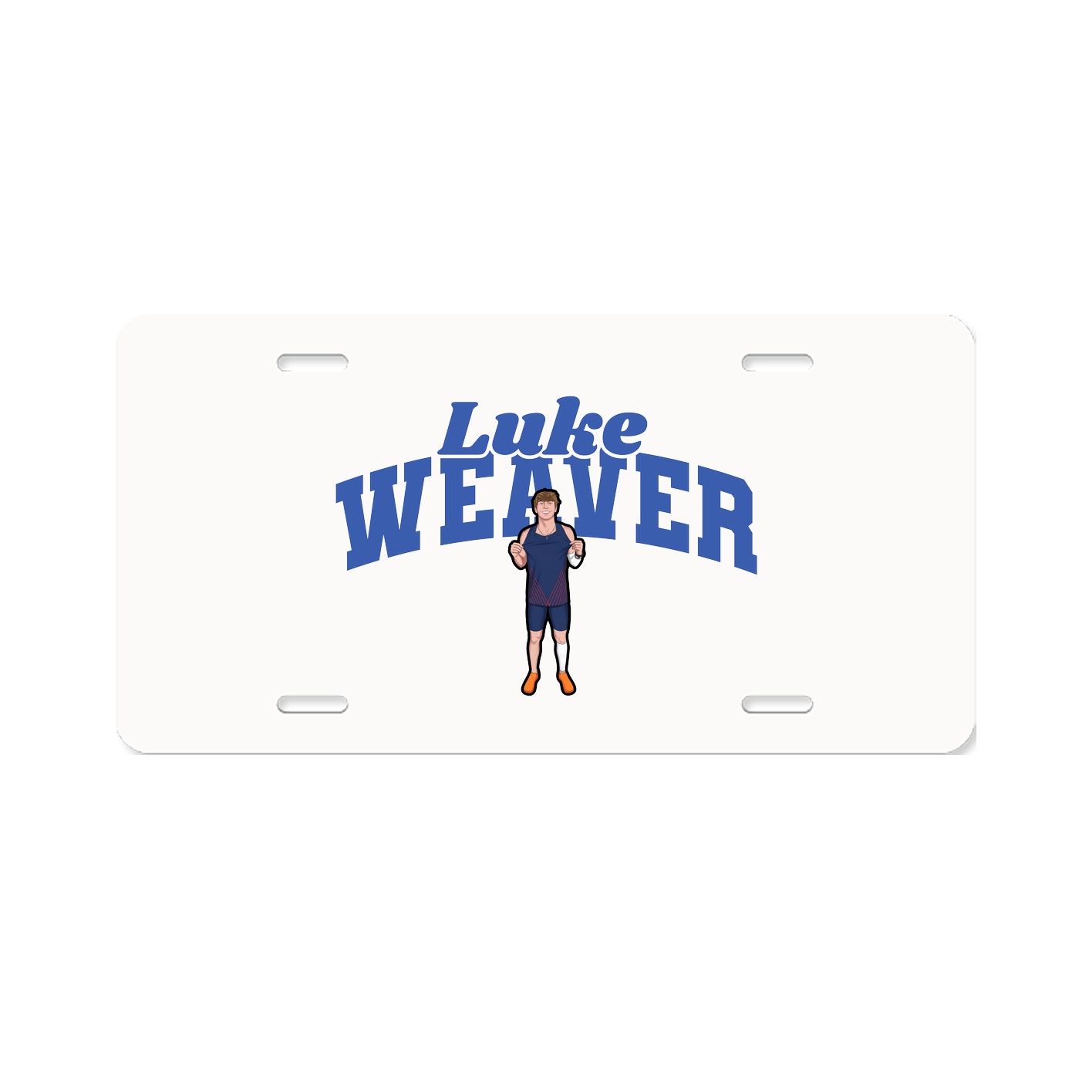 License Plate — Signature Arch in Classic