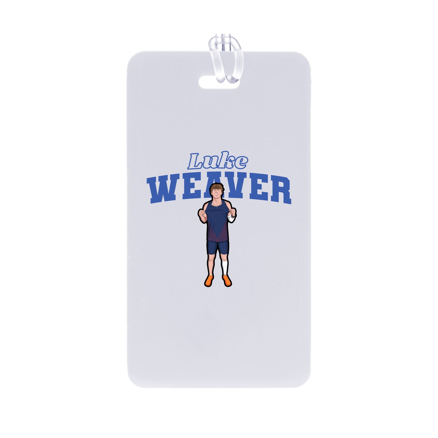Bag Tag — Name Arch in Classic