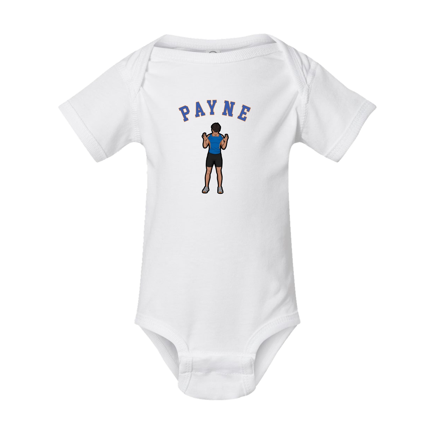 Baby Onesie — Shirsey Arch in White
