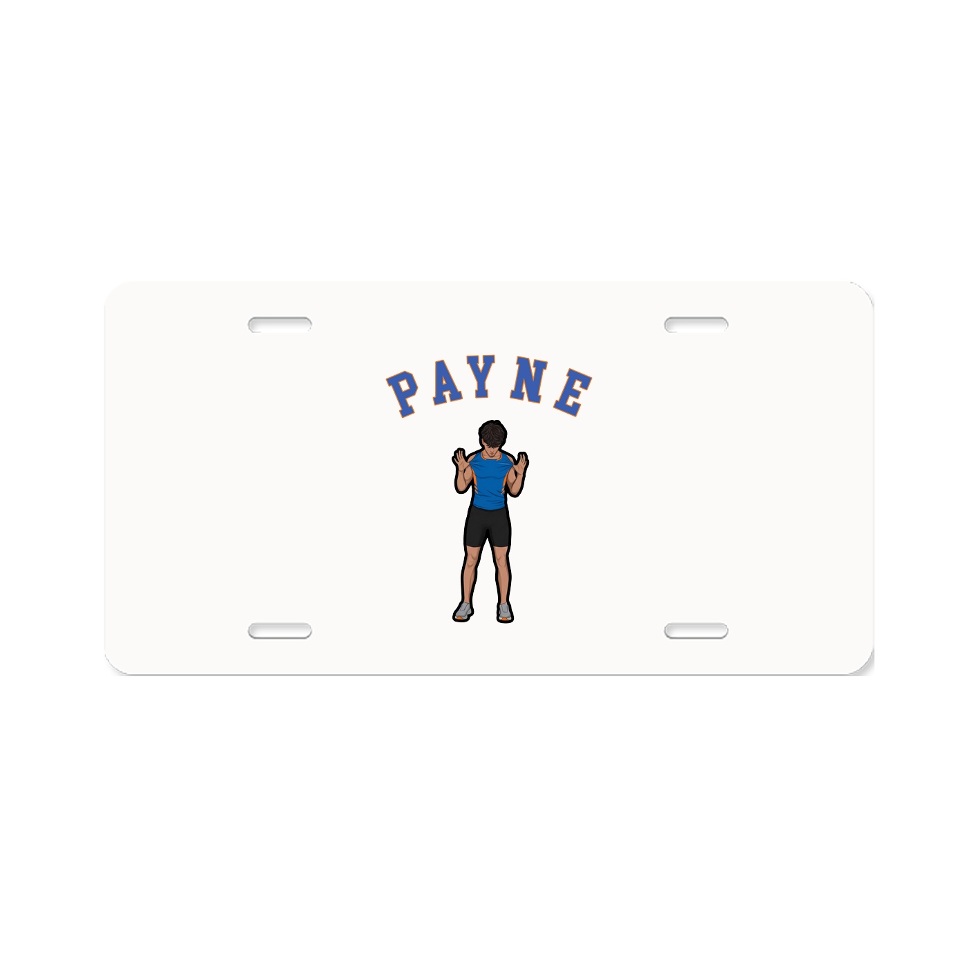 License Plate — Shirsey Arch in Classic